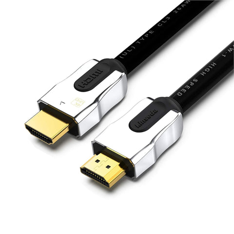 4K HDMI Cable 35ft, HDMI Cord with 26AWG CL3 Rated 18Gbps,HDMI 2.0 Cable 4K 60Hz UHD 2160p 1080p ARC 3D HDR Ethernet,HDCP 2.2 Compatible with Apple TV Xbox PS3 PS4 Nintendo Switch Blue-ray Player