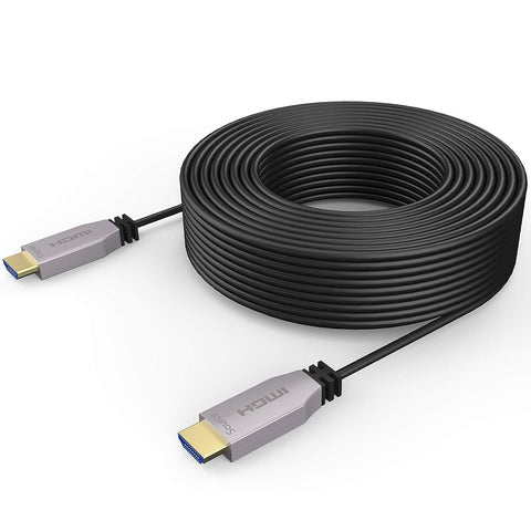 NIUBB Fiber HDMI Cable 75ft 4K@60Hz,Fiber Optical HDMI 2.0b Cable Supports 18.2Gbps, HDR10,ARC,HDCP2.2,3D,Subsampling 4:4:4/4:2:2/4:2:0 Slim and Flexible