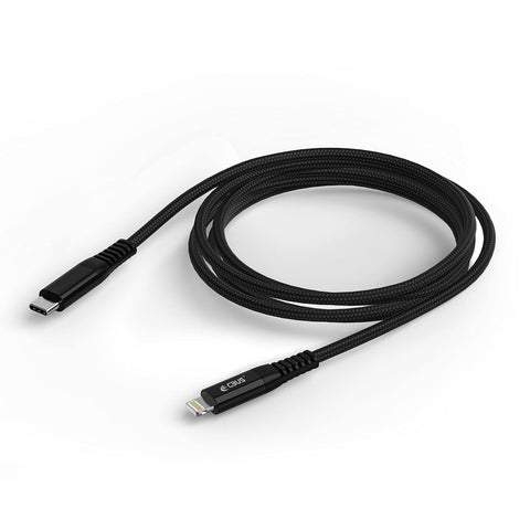 CBUS 10ft Braided Fast Charging Cable Compatible with iPhone 14/13/12/11/Pro/Max/Plus/mini (Black)