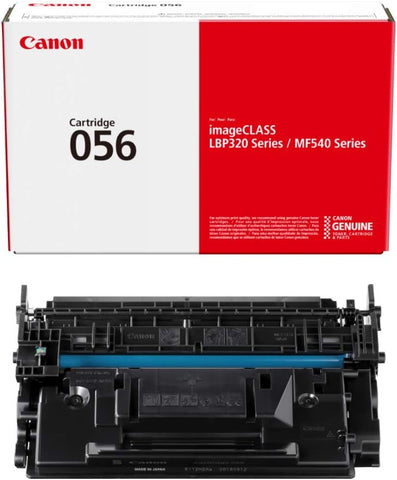 Canon Genuine Toner Cartridge 056 Standard (3007C001) (1-Pack, Black), Works with Canon imageCLASS LBP325dn