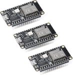 JESSINIE 3Pcs ESP-C3-12F-Kit 4M 2.4GHz WiFi Bluetooth Wireless Development Board ESP32 BLE5.0 ESP-C3 Module Dual Mode Wireless Communication Board with CH340 Chip Suitable for Smart Home