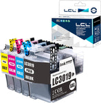 LCL Compatible Ink Cartridge Replacement for Brother LC3019 LC3017 XXL LC3019BK LC3019C LC3019M LC3019Y MFC-J5330DW J6530DW J6930DW J6730DW MFC-J5335DW MFC-J5730DW (4-Pack Black Cyan Magenta Yellow)