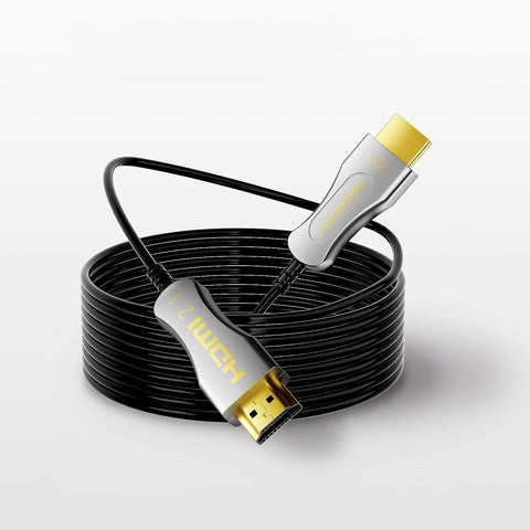 Opcables 8K Fiber Optic HDMI Cable High-Speed 48Gbps hdmi Fiber Cable Supports 8K@60Hz 4K@120Hz YUV 4:4:4, Dolby Vision, HDR10, eARC, HDCP2.2 Compatible PS5 Xbox Computer Projector(164FT)