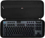 Mchoi Hard Portable Case Fits for Logitech G915 TKL Tenkeyless Lightspeed Wireless RGB Mechanical Gaming Keyboard,CASE ONLY