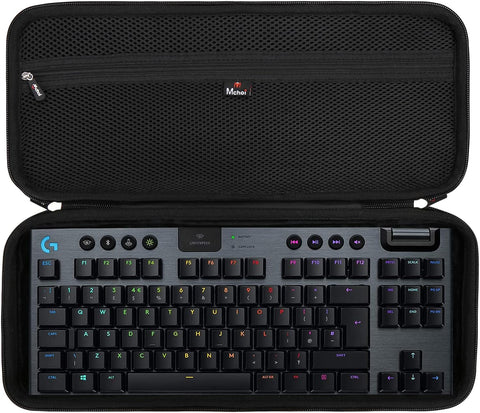 Mchoi Hard Portable Case Fits for Logitech G915 TKL Tenkeyless Lightspeed Wireless RGB Mechanical Gaming Keyboard,CASE ONLY