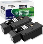 Phaser 6022, SINOPRINT Compatible 6020 Toner Cartridge Replacement for Xerox WorkCentre 6027 6025 Phaser 6020 6022 Printer, High Yield 2,000 Pages 106R02759 (Black, 2-Pack)