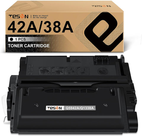 TESEN 42A Q5942A Compatible Toner Cartridge Replacement for HP 42A Q5942A for HP 4200N 4350DTN 4250 4200 4350 4300 4250N 4240 4350N 4250TN 4250DTN 4350TN Printer 1 Pack