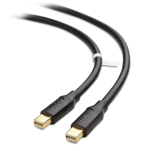 Cable Matters 4K Mini DisplayPort to Mini DisplayPort Cable in Black 3 Feet - Not a Replacement for Thunderbolt Cable, Not Compatible with iMac, Not Support Target Display Mode