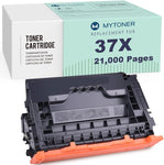 MYTONER Compatible Toner Cartridge Replacement for HP 37X CF237X 37Y 37A Extra High Yield for Enterprise M608, M609, M631, M632, M633 Printer (Black,1-Pack)