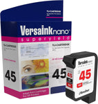 VersaInk-Nano 45 TIJ 2.5 Invisible UV Fluorescent RED Ink Cartridge - Compatible with HP 45 TIJ, C8842A and 51645A Cartridge Models