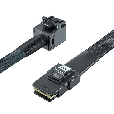 10Gtek# Internal Mini SAS HD SFF-8643 to Mini SAS SFF-8087 Cable, 1-m(3.3ft)
