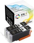 TG Imaging (2 Pack) Compatible PGI280XL Ink Cartridge Replacement for PGI280 XL BK Work for PIXMA TS6120 TR7520 TS8120 TR8520 TS9120 Ink Printer (2xBlack)