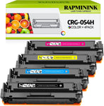 RapmininK Compatible Replacement for Canon 054 054H High Yield Toner Cartridge for use with Canon Color imageCLASS MF642Cdw MF644Cdw MF640C; imageCLASS LBP622Cdw LBP620 Series Printers - 4 Pack