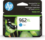 HP 962XL Cyan High-yield Ink Cartridge | Works with HP OfficeJet 9010 Series, HP OfficeJet Pro 9010, 9020 Series | Eligible for Instant Ink | 3JA00AN