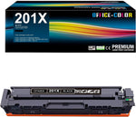 201X Black High-Capacity Toner Cartridgges Replacement for HP 201A CF400X CF400A Works with Color Laserjet Pro MFP M277dw M252dw M277n M277c6 M252n M277 Printer Toner