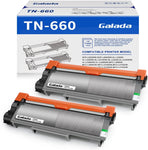 Galada Compatible Toner Cartridge Replacement for Brother TN630 TN660 TN-630 TN-660 for Dcp-l2520dw Dcp-l2540dw Mfc-l2700dw Mfc-l2720dw Mfc-l2740dw Hl-l2340dw Hl-l2320d Hl-l2360dw Hl-l2380dw 2 Pack