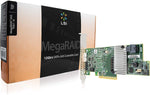 LSI Logic LSI LSI00415 MegaRAID SAS 9361-4i 4-Port 12Gb/s SAS+SATA PCI-Express 3.0 Low Profile RAID Controller, Single