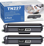 YOISNER TN-227 Toner Cartridge Compatible TN227 Toner Cartridge 2 Pack Black Replacement for Brother TN227 MFC-L3710CW L3730CDW HL-3210CW 3230CDW 3270CDW 3230CDN 3290CDW DCP-L3510CDW Printer