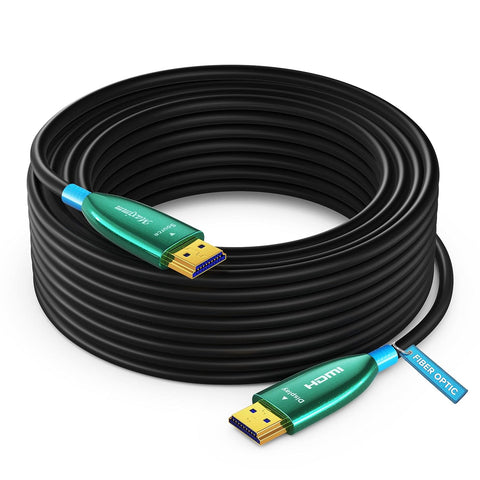 Maximm 4K HDMI Cable 75 Foot High-Speed Fiber Optic 18Gbps 4K/60Hz, Unidirectional 2160p, 1080p, HDCP 2.2, 3D ARC-Compatible