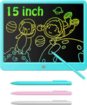 Deecam 15inch LCD Writing Tablet and 3 Pack Replacement Stylus Pen