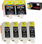 TacTink Compatible with Kodak 30 30XL ESP C315 C310 Ink Cartridges 6 Combo Pack, High Yield Works with Kodak ESP 3.2 ESP C110 Office 2150 2170 Hero 3.1 Hero 5.1 Printers