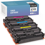 MYCARTRIDGE SUPRINT 410X CF410X Toner Cartridge Compatible Toner Cartridge Replacement for HP 410X CF410X 410A CF410A use with Color Pro MFP M477fnw M452dn M452dn M477fdw M477fnw Printer CF410X