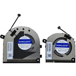 ZHAWULEEFB Replacement New CPU+GPU Cooling Fan for HP Envy X360 15-EY TPN-C157 EG50060S1-C610-S9A N09634-001 DC280011TS0SUO3 EG50040S1-CT00-S9A N09635-001 DC280011US0SUO3 DC5V 2.50W
