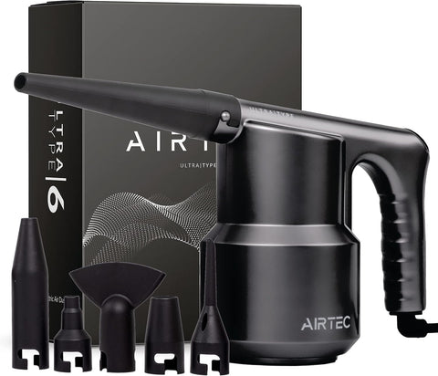 IT Dusters AirTec Ultra Electric Air Duster Blower for PC, Laptop, Console, Electronics and Home Cleaning, Environmental Alternative to Spray air can Duster Keyboard Cleaner (Type 6)