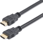 StarTech.com 1.5m High Speed HDMI Cable Ultra HD 4k x 2k HDMI Cable HDMI to HDMI M/M - 5 ft HDMI 1.4 Cable - Audio/Video Gold-Plated (HDMM150CM), 1.5 Meter, Black