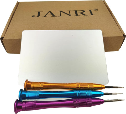 JANRI Replacement A1932 Trackpad Touchpad with Screwdriver 821-01833-02 821-01833-02 821-01833-A Compatible with MacBook Air 13" A1932 2018-2019 Silver