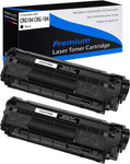 KCMYTONER Compatible Toner Cartridge Replacement for Canon 104 CRG-104 FX-9 FX-10 ( Also for Q2612A ) Used with ImageClass D420 D480 MF4350d MF4370 L90 L120 Printer - Black, 2 Pack