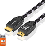 DREMAKE Premium Certified HDMI Cable, 6FT HDMI 2.0 Cable 4K UHD@60Hz,18 Gbps High Speed Support HDR, 3D, ARC & Ethernet Channel