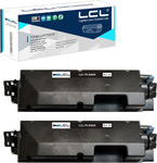 LCL Compatible Toner Cartridge Replacement for Kyocera TK5282 TK-5282 TK5282K TK-5282K 1T02TW0US0 M6235cidn M6635cidn P6235cdn M6235 M6635 P6235 (2-Pack Black)