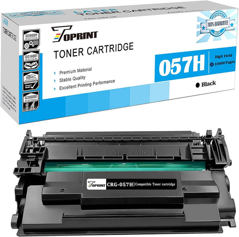 TOPRINT Compatible Toner Cartridge 057H ( 057 ) High Yield 10000 Pages for Canon LBP236dw MF445dw LBP226dw MF455dw MF448dw MF449dw MF443dw LBP228dw LBP227dw LBP223dw MF451dw MF452dw MF453dw Printer