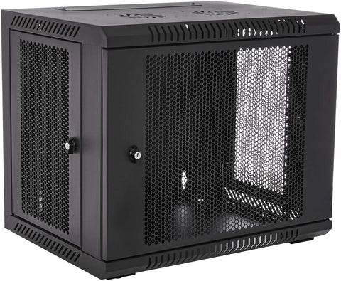 V7 RMWC9UV450-1N Rack Mount Wall Cabinet Enclosure 9U Vented