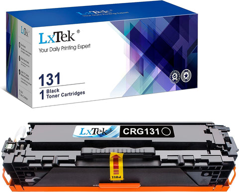 LxTek Compatible Toner Cartridge Replacement for Canon 131 131H to compatible with Laserjet CP1525nw CM1312nfi ImageClass MF624Cw MF8280Cw MF628Cw LBP7110Cw Printer (Black, 1 Pack-High Yield)