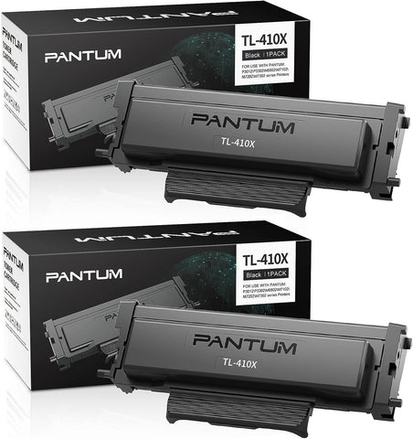 Pantum TL-410X High Capacity Toner Cartridge 2 Pack Replacement with 12,000 Page Yield for P3012DW,P3012DN, P3302DW, P3302DN, M6802DW, M6802DN, M7102DW, M7102DN, M7202DW, M7202DN Series