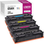 054H Toner Cartridge LemeroSuperx Compatible Toner Cartridges Replacement for Canon 054 054H CRG-054H Work for mf641cw LBP622Cdw MF642Cdw MF644Cdw (Black Cyan Magenta Yellow, 4 Pack)