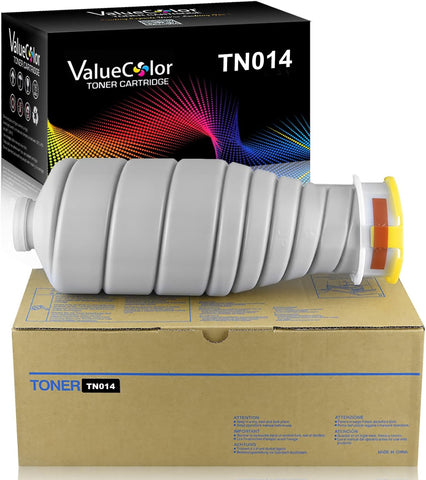 ValueColor Compatible TN014 ( A3VV130 ) TN-014 137,000 Pages Toner Cartridge Replacements for Konica-Minolta BizHub Press 1052 1250 1250P (High Yield 1 Pack)