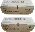 Kyocera 1T02T90US0 Model TK-3162 Black Toner Kit, Compatible with ECOSYS P3045dn Monochrome Laser Printer, Up to 12500 Pages Yield (Pack of 2)