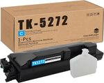 GULOYA TK-5272 TK-5272C 1T02TWCUS0 Replacement for Kyocera TK5272 Toner for ECOSYS M6235cidn M6630cidn M6635cidn P6230cdn Toner Printer, 1-Pack Cyan