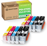 S SMARTOMNI PGI-270XL CLI-271XL Compatible Ink Cartridges Replacement for Canon 271XL 270XL CLI271XL PGI270XL use for Canon MG6821 TS6020 TS9020 TS5020 MG7720 TS8020 MG5720 MG5721 MG5722 10 Pack Color