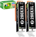 Limeink Compatible Ink Cartridge Replacement for Canon Ink 280 Cartridges 280xxl PGBK for Canon Ink Cartridges for Canon 280 Ink Cartridges for Canon TR8520 Ink Cartridges 2 BK