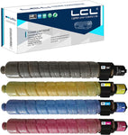 LCL Compatible Toner Cartridge Replacement for Ricoh 841578 841423 841422 841421 MP C3001 MPC3001 MP C3501 MPC3501 LD630 LD635 C9130 C9135 (4-Pack KCMY)