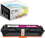 TG Imaging 1-Pack Compatible 054 054H Toner Cartridge 054M 054HM (1xMagenta) Replacement for Color ImageCLASS LBP620C LBF622Cdw MF640C MF641Cw Toner Printer