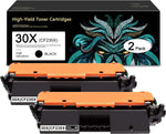 30X Black Toner Cartridge CF230X (2Pack) - EAXIU Compatible 30X CF230X Replacement for HP 30X Pro M203dw M203 M206 Pro MFP M227fdn M227fdw M227 M230 Printer, 30X | CF230X