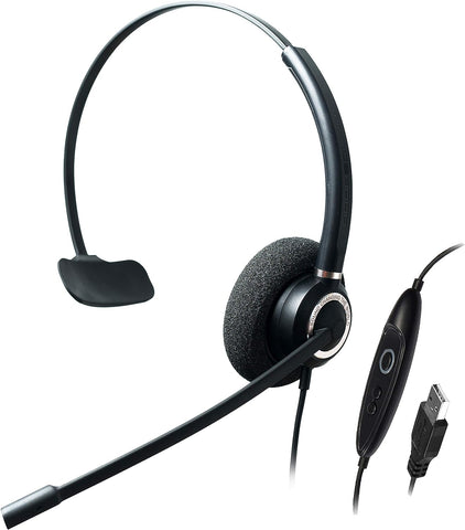 ADD-CRYSTAL-SR2831RG-Single Ear-Advanced Noise Cancelling USB