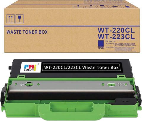 1 Pack Compatible for Brother WT-220CL Waste Toner Box WT-223CL Waste Toner Box Replacement for MCF-9340CDW HL-3140CW 3170CDW L3210CW L3230CDW L3270CDW 9130CW L3290CDW MFC-L3710CW L3770CDW