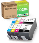 S SMARTOMNI 902XL 902 Compatible Ink Cartridge Replacement for HP 902XL (4 Pack), for use with HP OfficeJet 6958 6960 6961 6963 6964 6966 Pro 6968 6970 6971 6978 6979 (New Version)