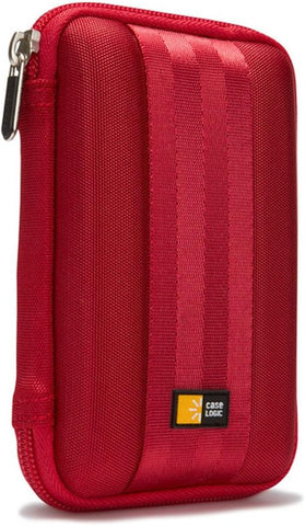 Case Logic Portable EVA Hard Drive Case QHDC-101 - Red